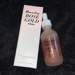 Illuminating rose gold serum